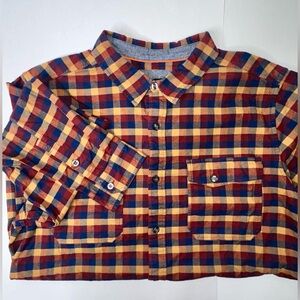 Hawx Shirt Mens Size XL Checkered Mens Long Sleeve Button Up Work Gear‎ Flannel